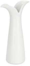 Bizzotto Vaza flori ceramica alba Yoshi Ø6, 5x11x19, 5h (70288)