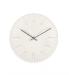 Bizzotto Ceas perete alb gri Damian 30x5 cm (58233)
