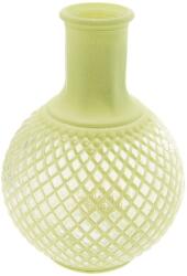 Clayre & Eef Vaza pentru flori din sticla verde 13x18 cm (7491)