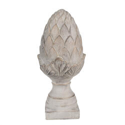 Clayre & Eef Decoratiune Con piatra gri 17x39 cm (64090)
