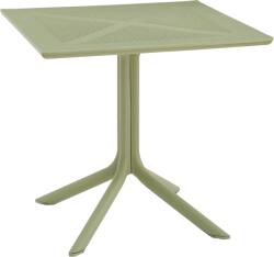 Mobikon Masa de gradina, plastic verde, Denton 79, 5x79, 5x74, 5 cm (66829)