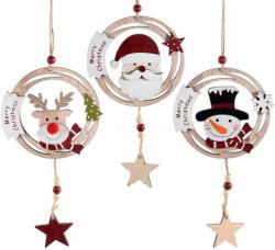 Decorer Set 3 ornamente brad Craciun 11x22.5 cm (41289)