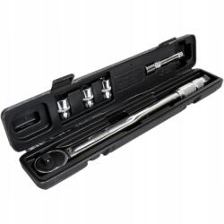 GÜDE 1/2"-os nyomatékkulcs 40-210 Nm tartozékokkal, 5 darabos készlet (39010)