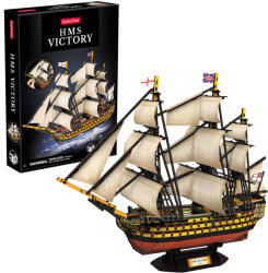  3D puzzle: HMS Victory CubicFun 3D jármű makettek