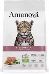 Amanova Cat Sterilised Salmon Deluxe lazac 1, 5kg
