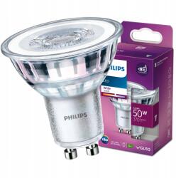 Philips Led izzó GU10 Philips 4.6W 50W 370lm 3000K Meleg Fehér 36° Prémium (8718699775674)
