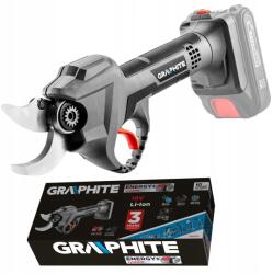 GRAPHITE Akkumulátoros Metszőolló Szénkefe Nélküli 18V 30mm Graphite 58G029 Ágakhoz (58G029)