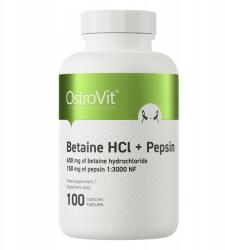 OstroVit Betaine Hcl pepszin 100 kapszula (5903933905389)