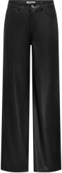 ONLY Pantaloni Onlsmooth Hw Faux Leath Wide 15376854 C-N10 black