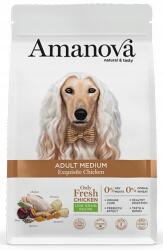 Amanova Kutyatáp Felnőtt Közepes Exquisite Csirke csirke 2kg