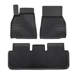 FroGum Covorașe cauciuc 3D No. 77 pentru Tesla Model S liftback, după facelift 2021-2026 (3 buc)