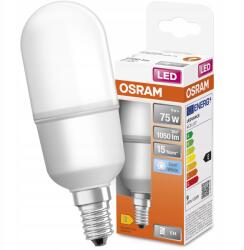 OSRAM E14 Led Izzó, Cső alakú, 9W 75W, 4000K, Stick Osram (4058075428409)