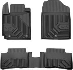 FroGum Covorașe cauciuc 3D No. 77 pentru Kia Picanto III hatchback, distanța dintre opritoare 29, 5cm din 2017 (3 buc)