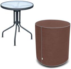 KEGEL Husă pentru masă rotundă de grădină S, maro (70 x 60 cm)