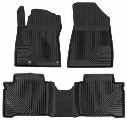 FroGum Covorașe cauciuc 3D No. 77 pentru Kia Niro II crossover, hybrid din 2022 (3 buc)