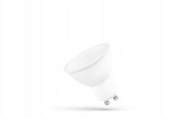 spectrumLED Led izzó GU10 9W meleg 3000K 600lm 110st fehér tejüveg Spectrum (WOJ+13256)