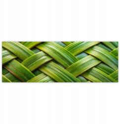 ZeSmakiem Fotótapéták 624x219 Zöld fonott zöld rattan fonott lemez (H10456M_TV5BT_624x219cm ODS)