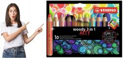 STABILO Akvarellkréta Stabilo Woody [10] (880/10-20)