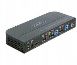 Delock DisplayPort 1.4 Kvm kapcsoló 8K (11482)