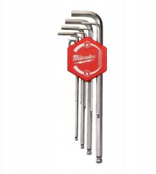 Milwaukee Hosszú imbuszkulcs készlet 1, 5-10mm golyóval Milwaukee 4932478621 (4932478621)