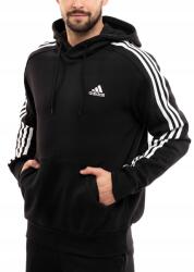Adidas Férfi pulóver adidas Essentials French Kapucnis Kenguru Edzőpulóver Fekete L (IC0435)