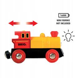 BRIO World 33319 Elektromos autó kisautókkal és lámpákkal (33319)