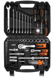 NEO TOOLS Dugókulcs készlet 100 el 1/2 1/4 Bithegy készlet 40 db-os (449031193)