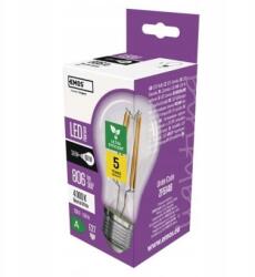 EMOS Led izzó Filament A60 A Class/ E27 3, 8 W (60 W) 806 lm semleges b (ZF5148)