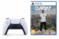 Sony PlayStation 5 DualSense Wireless Controller White + EA Sports FC 27 (MSX005DS1B3)