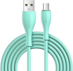 JOYROOM Bowling Data Cable S-2030M8 USB-A / micro USB 3A 2m - green (6941237136701)