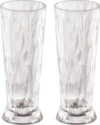 Koziol Pahare de bere din plastic Club No. 11 Tritan 500 ml, transparente, 2 buc (19411535) Pahar