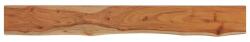 vidaXL tömör akácfa live edge fali polc - 160x20x2, 5 cm