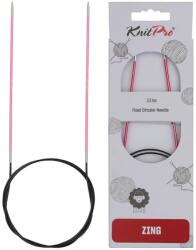 KnitPro Zing Fix Körkötőtű 100 cm - 2, 00 mm - Alumínium Kötőtű Kézimunkához