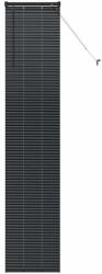 vidaXL alumínium zsalugáter - fekete - 50x220 cm