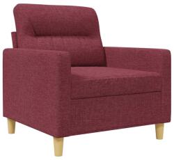 vidaXL kanapéfotel szövet - bordó - 60 cm ülésszélesség