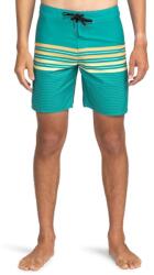 Billabong Fade 18 férfi boardshort fürdőnadrág - Zöld színű úszónadrág férfiaknak 34-es méret