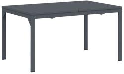 vidaXL Kültéri Étkezőasztal Acélból 210x90x73 cm Antracit Kerti Asztal Teraszra Időjárásálló összeszerelési útmutató hiányzik