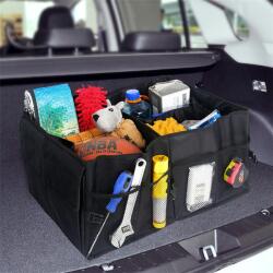 AVEX Organizator portbagaj auto cu 9 buzunare, 55 x 38 x 26cm, culoare neagra (AVX-AG403)