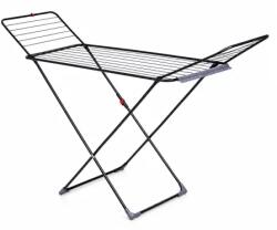 Lunaro Uscator de rufe pliabil LUNARO Wing Plus-Bk Spatiu uscare 18m Suport special sosete Otel inoxidabil Incarcare 15kg Compact Depozitare eficienta Greutate 2.7kg Dimensiuni 128x55x5cm Picioare antiderapa