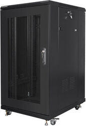 Lanberg FF01-6822-23B 22U Stand alone 600 x 800 Metal door Negru (ff01-6822-23b)