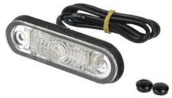 HELLA Lampa Gabarit Dreapta/Stanga Alb Led Inaltime 25 9mm Latime 79mm pentru Sistem de Cremaliera Lungime Cablu 500mm 12/24v (2PF959 590-202)