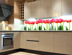 DIMEX ART Konyhai fotótapéta - tulipánok 180 x 60 cm (KI-180-058)