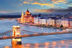 DIMEX ART Nem szőtt fotótapéta budapesti lánchíd 375 x 250 cm (MS-5-0681)