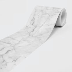 DIMEX ART Nem szőtt öntapadós bordűr fehér márvány minta 15 cm x 5 m (SBD-15-022)