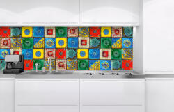 DIMEX ART Konyhai fotótapéta - lisszaboni csempe 180 x 60 cm (KI-180-107)