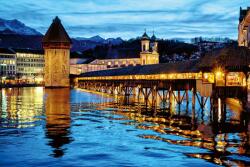 DIMEX ART Nem szőtt fotótapéta kapellbrücke, luzern 375 x 250 cm (MS-5-1062)