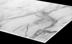 DIMEX ART Plexi a konyhapult mögött fehér márvány - 60 x 40 cm (PGT-06040-108)