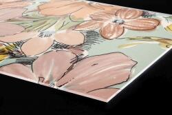 DIMEX ART Plexi a konyhapult mögött színes virágmintás - 60 x 40 cm (PGT-06040-215)