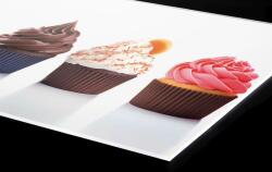 DIMEX ART Plexi a konyhapult mögött cupcakes - 100 x 60 cm (PGT-10060-232)