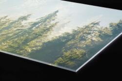 DIMEX ART Plexi a konyhapult mögött köd az erdő felett - 60 x 40 cm (PGT-06040-141)
